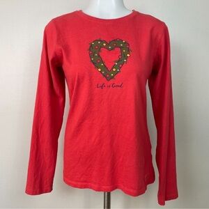 Life is Good Christmas Top